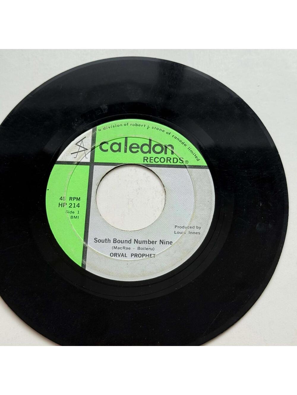 Orval Prophet - Blue Side of the Street/South Bound of Number Nine 45rpm VG+ R9